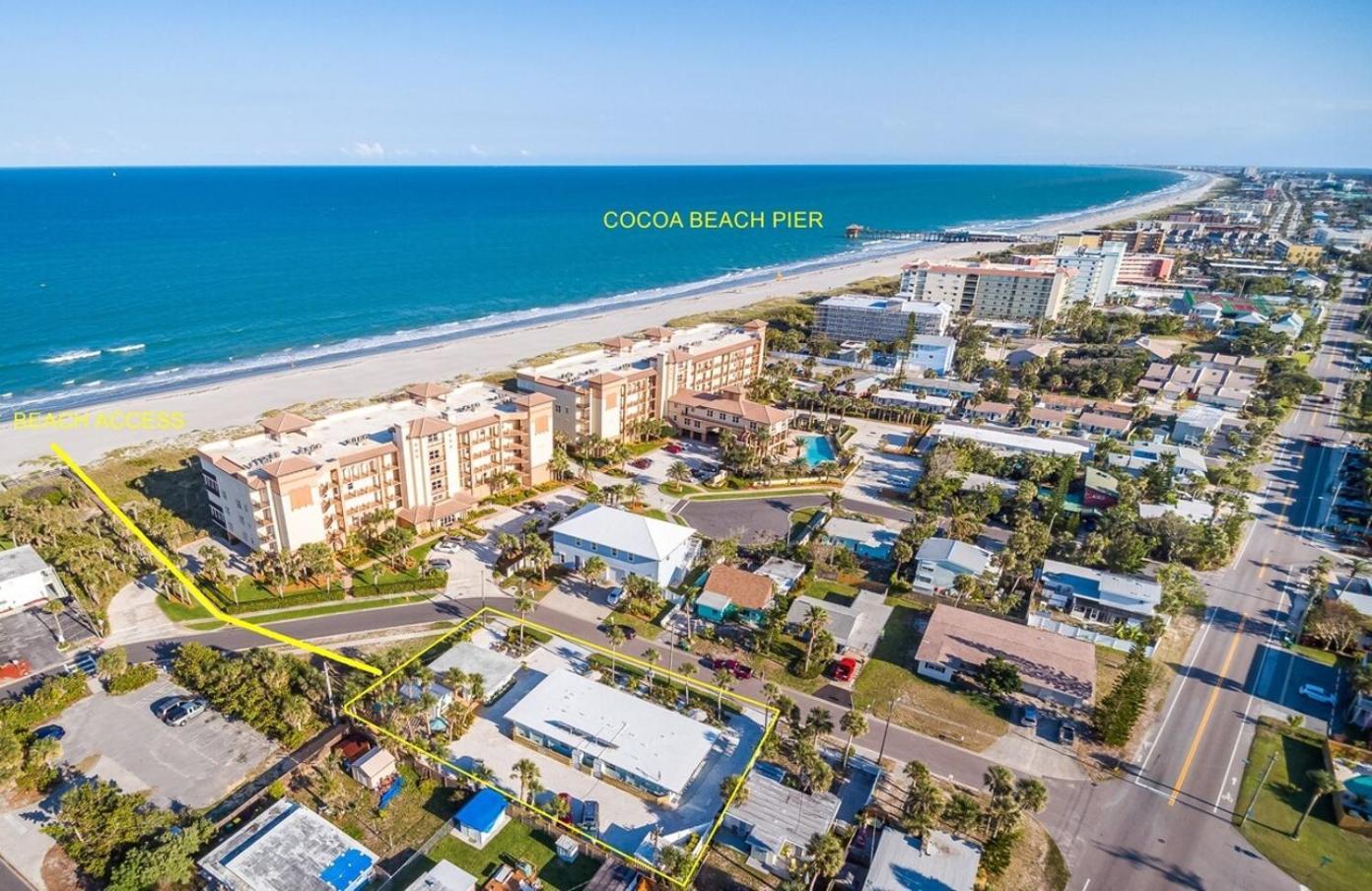 Boutique Vacation Rental Complex At Beach Cocoa Beach Zewnętrze zdjęcie